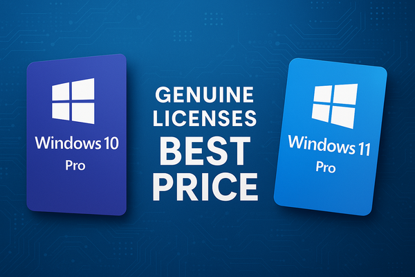 Buy Windows 10 Pro & Windows 11 Pro Keys: Genuine Licenses at the Best Price
