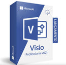 Microsoft Visio Professional 2021 | Licence de clé ESD originale